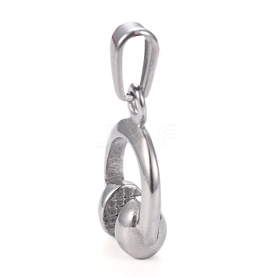304 Stainless Steel Pendants STAS-H110-16AS-1