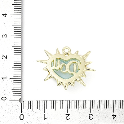 Alloy Pendants PALLOY-R151-10G-03-1