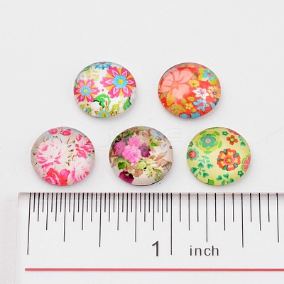 Glass Cabochons GGLA-JP0002-01-1