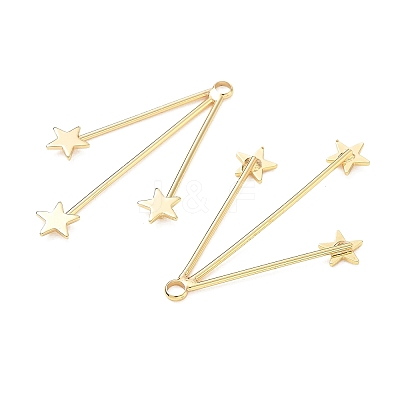 Brass Pendants KK-CBA3EDE-03G-1