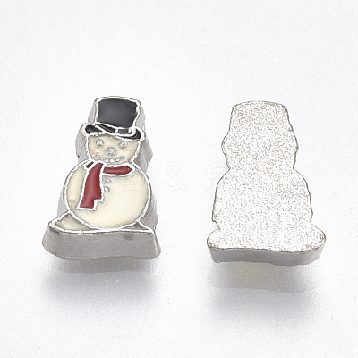 Alloy Enamel Cabochons PALLOY-T054-82-1