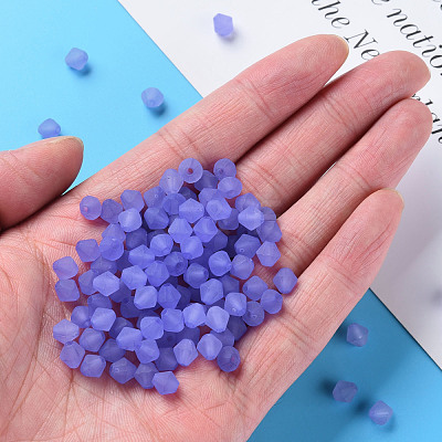 Frosted Acrylic Beads X-MACR-S373-61K-04-1