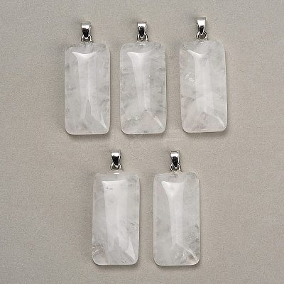 Natural Quartz Crystal Pendants GG-CBAA0EE-01P-20-1