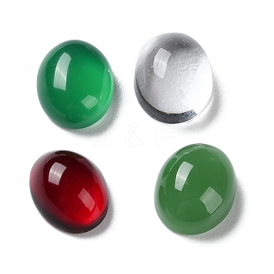 Transparent Glass Cabochons GLAA-B015-11-1