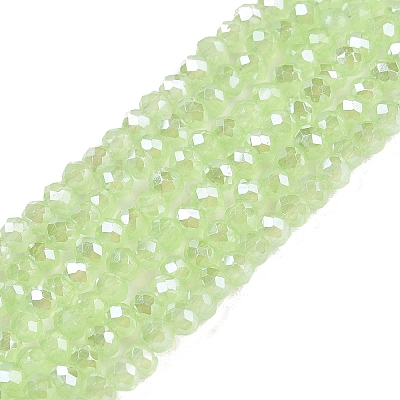 Electroplate Glass Beads Strands LS-EGLA-A044-J1mm-A08-1