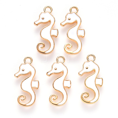 Alloy Enamel Pendants X-ENAM-S121-037A-1