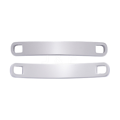 Tarnish Resistant 304 Stainless Steel Curve Bar Links Connectors STAS-I140-35S-1