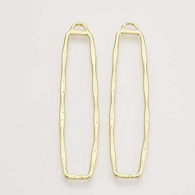 Alloy Open Back Bezel Big Pendants X-PALLOY-S121-160-1
