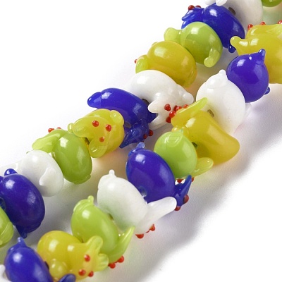 Handmade Lampwork Beads LAMP-F020-14-1