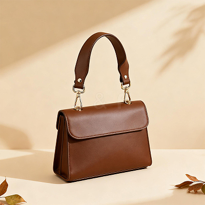 2Pcs PU Leather Bag Handles DIY-CL0002-66A-1