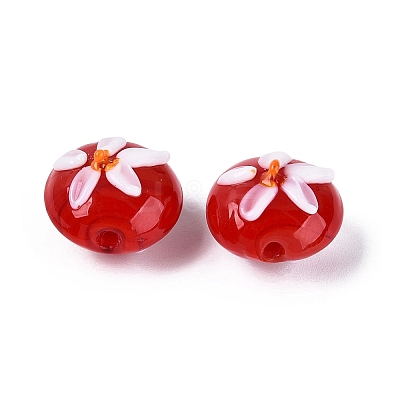 Handmade Lampwork Beads LAMP-Q039-09E-1