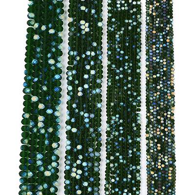 Transparent Glass Beads Strands LS-EGLA-A044-T4mm-MB24-1