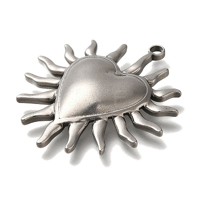 304 Stainless Steel Pendants STAS-H223-15AS-02-1