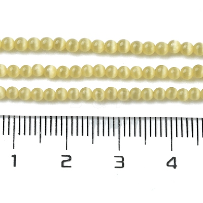 Cat Eye Beads Strands CE-Z001-01C-1