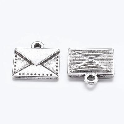 Tibetan Style Mail Charms X-EA10712Y-1