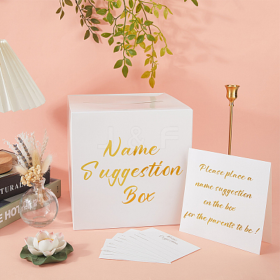 1 Set Party Paper Name Suggestion Card Boxes CBOX-SP0001-03-1