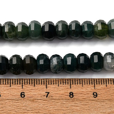 Natural Moss Agate Beads Strands G-P587-D09-02-1