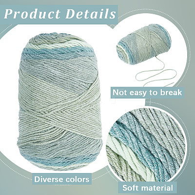 Soft Cashmere Cotton Acrylic Blend Yarn DIY-WH20055-121C-1