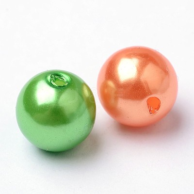 Colorful Acrylic Beads PACR-10D-M-1