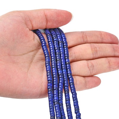 Synthetic Turquoise Beads Strands X-TURQ-G110-4x2mm-05-1