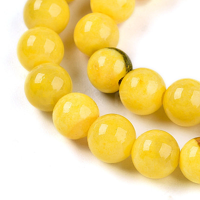 Natural Persian Jade Beads Strands G-A255-A02-01I-1