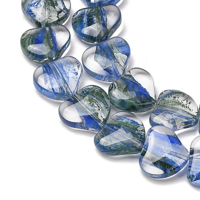 Transparent Handmade Lampwork Beads LA-CBAF0C8-01D-1