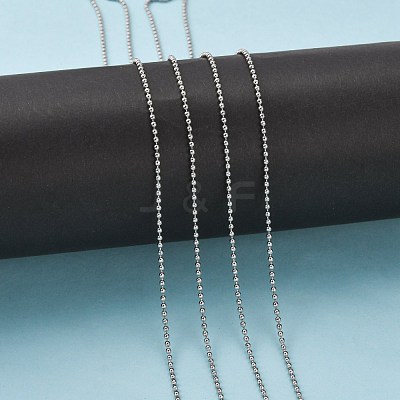 Tarnish Resistant 304 Stainless Steel Ball Chains CHS-D005-CHS-1