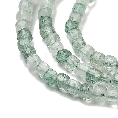 Natural Green Strawberry Quartz Beads Strands G-H042-B11-01B-1