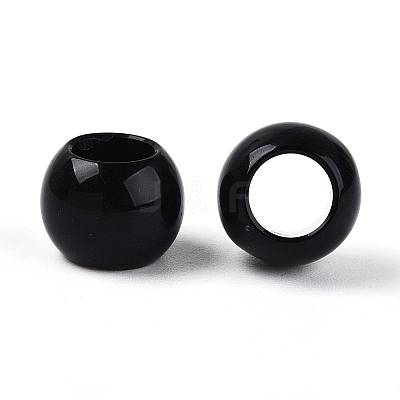 Opaque Acrylic Beads SACR-N018-05M-1