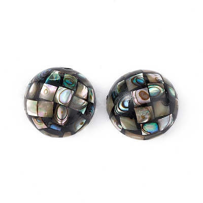 Synthetic Abalone Shell/Paua Shell Beads SSHEL-K001-001A-1