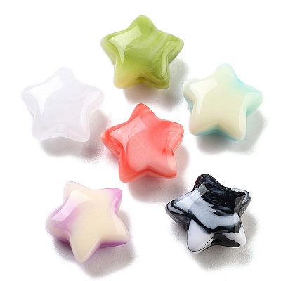 Acrylic Beads OACR-U005-05-1
