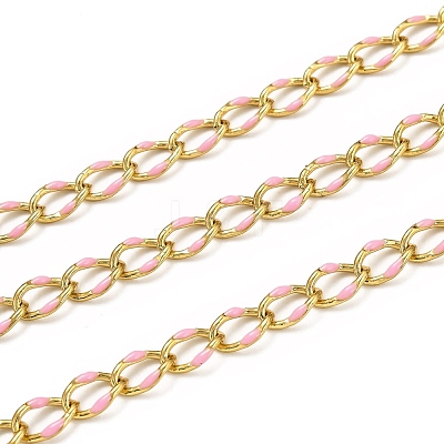Brass Curb Chains CHC-L039-46L-G-1