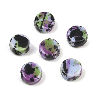 Handmade Porcelain Beads X-PORC-S496-D03-10mm-1