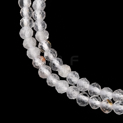 Natural Quartz Crystal Beads Strands G-L629-B07-2mm-1