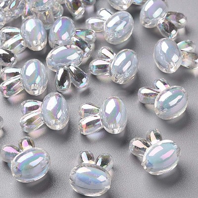 Transparent Acrylic Beads TACR-S152-05B-SS2113-1