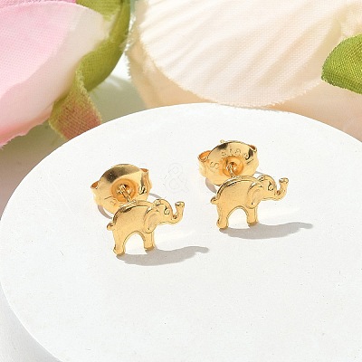 304 Stainless Steel Stud Earrings for Women STAS-Z117-15G-04-1