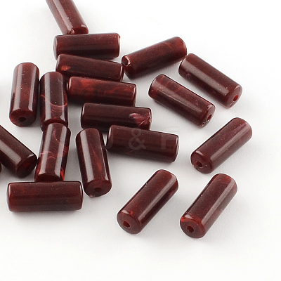 Column Imitation Gemstone Acrylic Beads OACR-R030-03-1