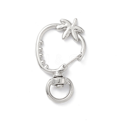 Strawberry Alloy Swivel Clasps LS-FIND-L012-01P-1