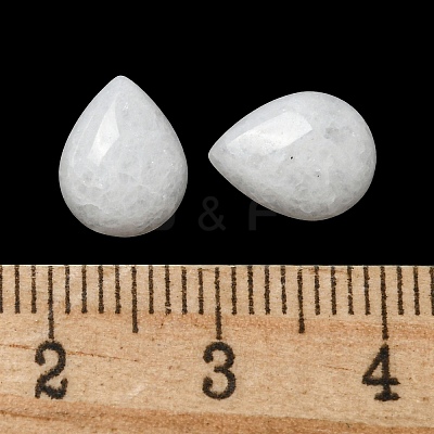 Natural White Jade Cabochons G-Q173-02C-17-1