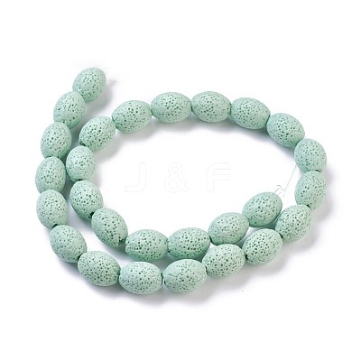 Natural Lava Rock Beads Strands X-G-F643-B02-1