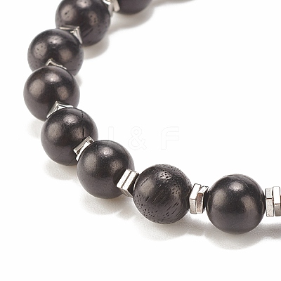 Mala Bead Bracelet BJEW-JB07925-1