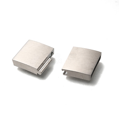 304 Stainless Steel Magnetic Clasps STAS-D382-06B-P-1