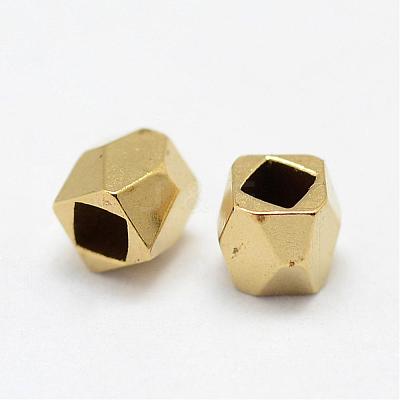 Brass Beads KK-P095-44-1