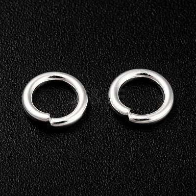 Rack Plating Brass Open Jump Rings KK-O139-18O-S-1
