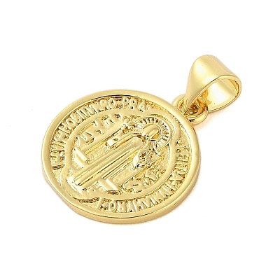 Rack Plating Brass Pendants KK-S380-34G-01-1