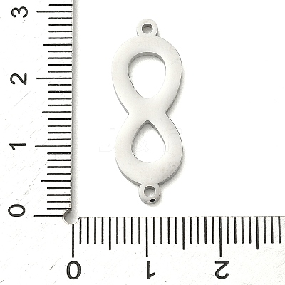 304 Stainless Steel Connector Charms STAS-F328-01P-1