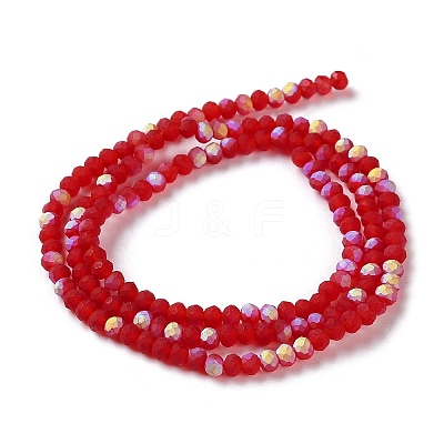 Imitation Jade Glass Beads Strands EGLA-YW0003-19A-06-1
