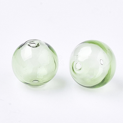 Handmade Blown Glass Beads BLOW-T001-32A-05-1