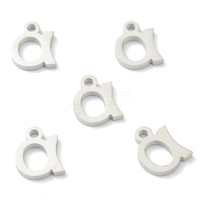 Non-Tarnish 304 Stainless Steel Charms STAS-G244-01A-1