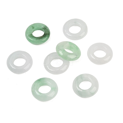 Natural Myanmar Jade/Burmese Jade Linking Rings GG-CBAC08B-02B-1